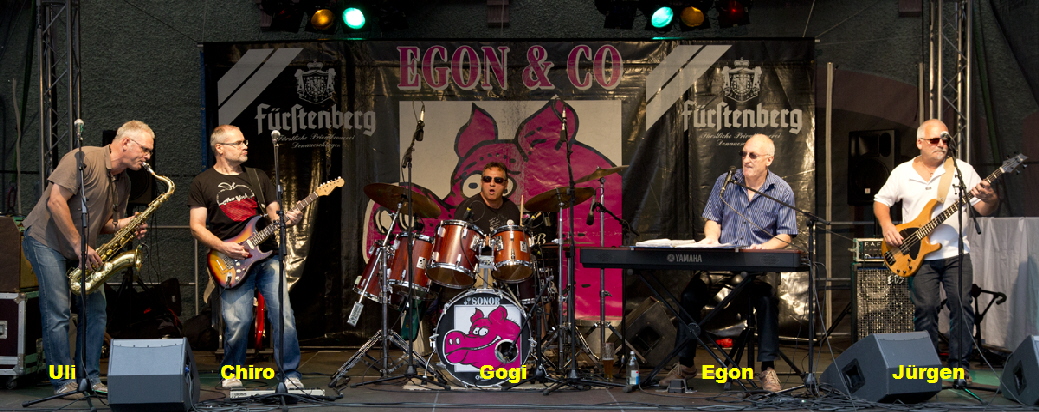 EGON & CO beim Stadtmusikfest in Brunlingen